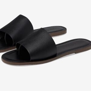 Madewell Black Slide Sandals